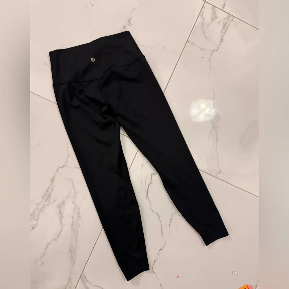 Lululemon Black High-Waisted Leggings Size S